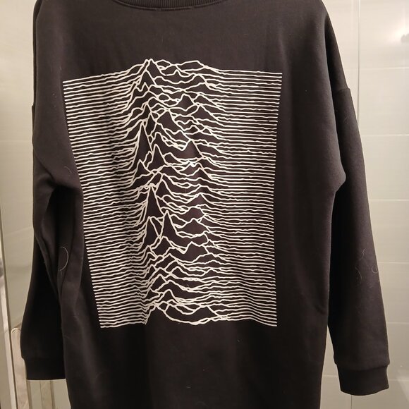 Joy Division Graphic Black Sweatshirt - Picture 4 of 5